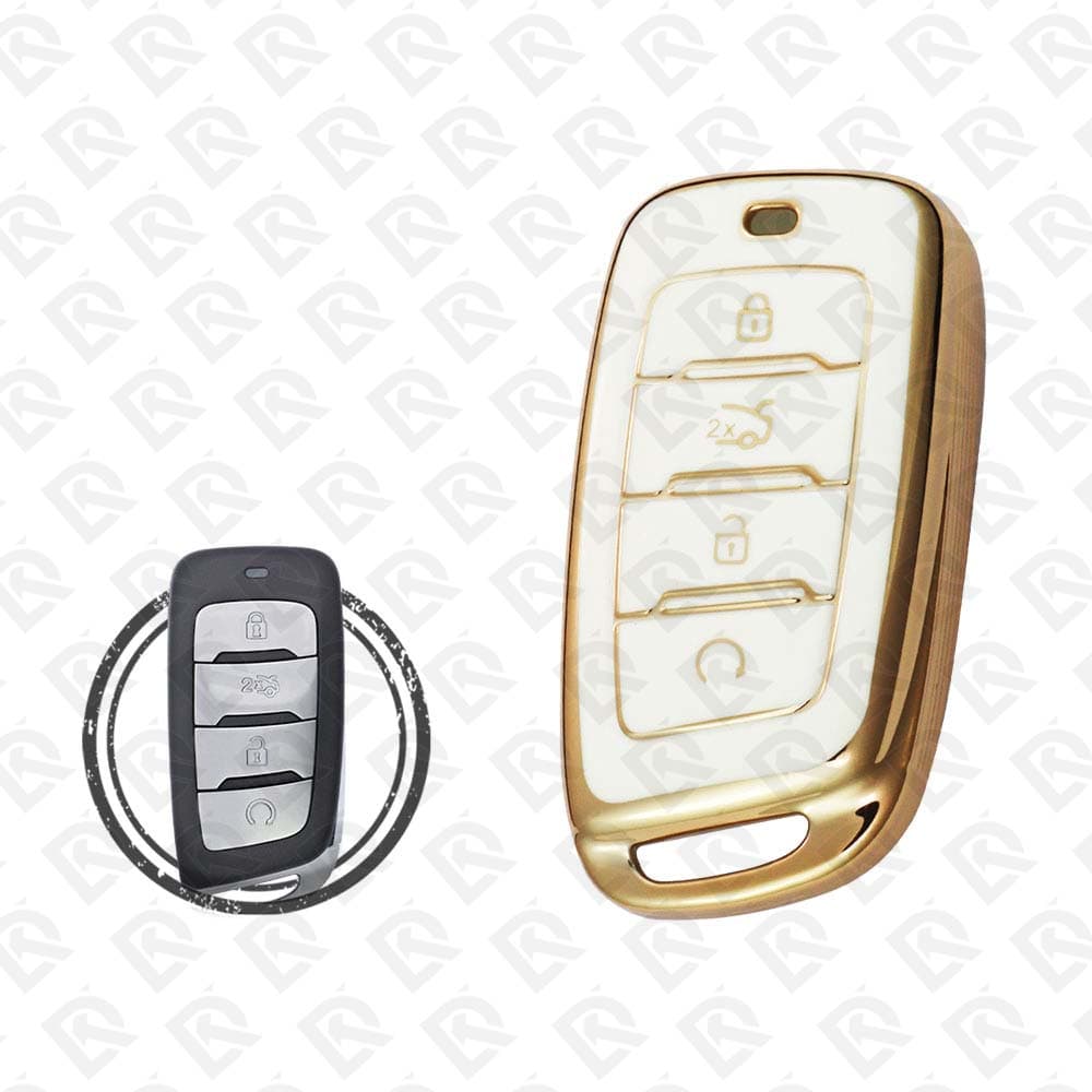 B07225 - CHANGAN TPU SHELL  -  WHITE GOLD