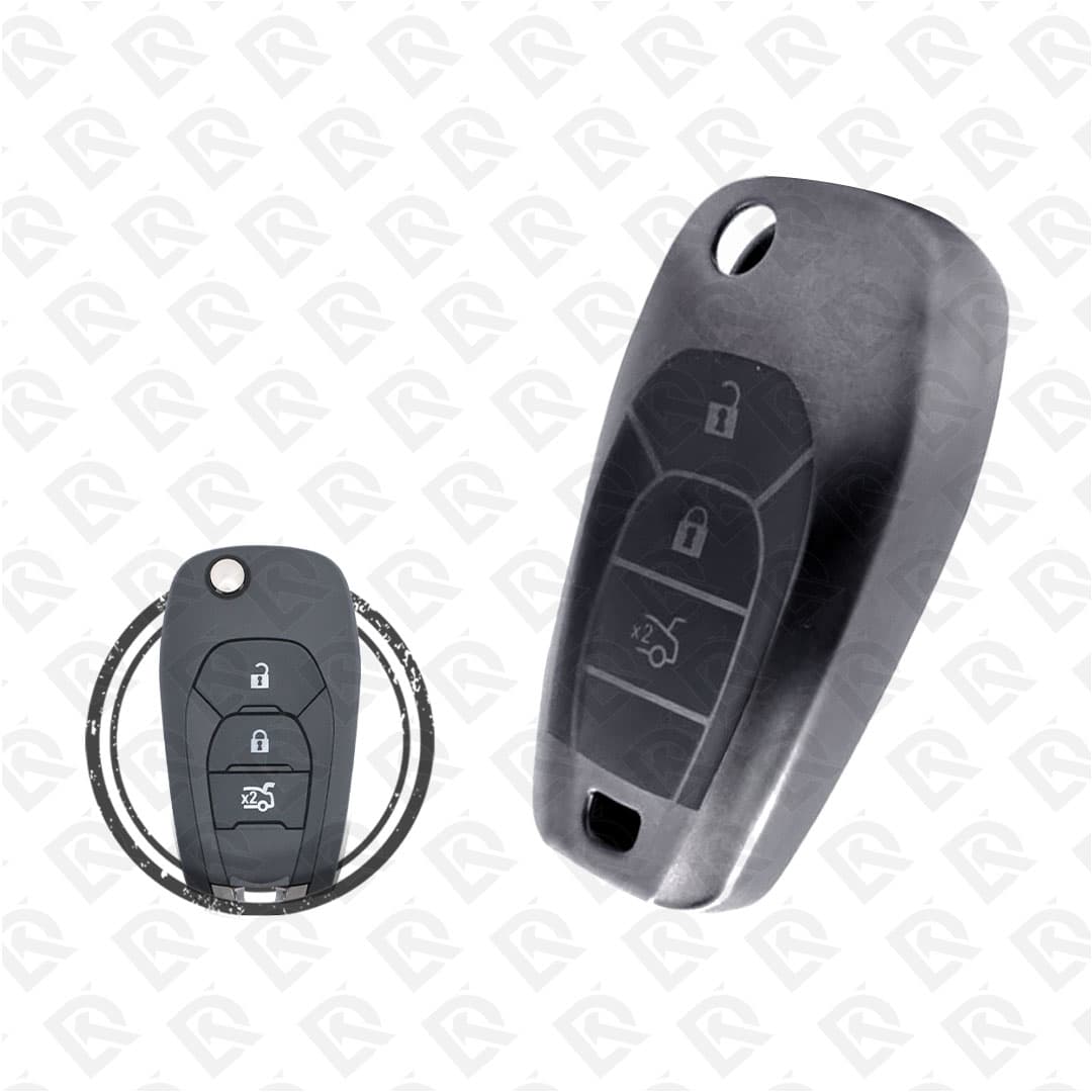 B07175 - CHEVROLET TPU SHELL  -  BLACK METAL