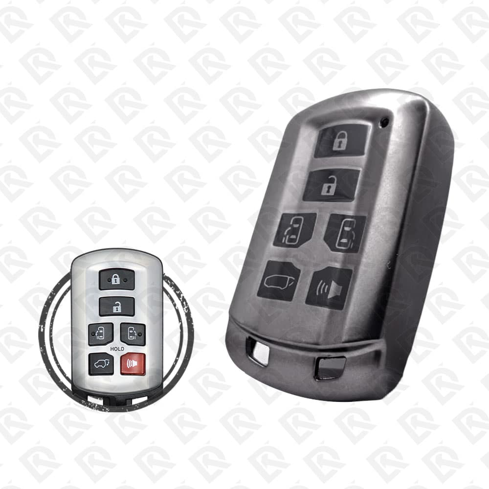 B07331 - TOYOTA MOTOR TPU SHELL  -  BLACK METAL