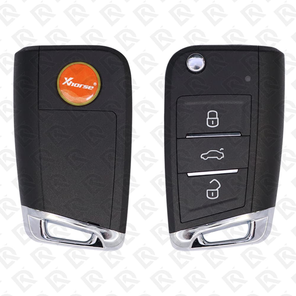 XHORSE UNIVERSAL SMART FLIP KEY - 3BUTTONS - VW STYLE - XSDM04EN