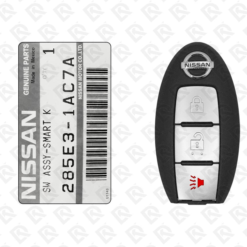 2010 - 2014 NISSAN MURANO SMART KEY 3 BUTTONS 433MHZ 285E3-1AC7A - ORIGINAL