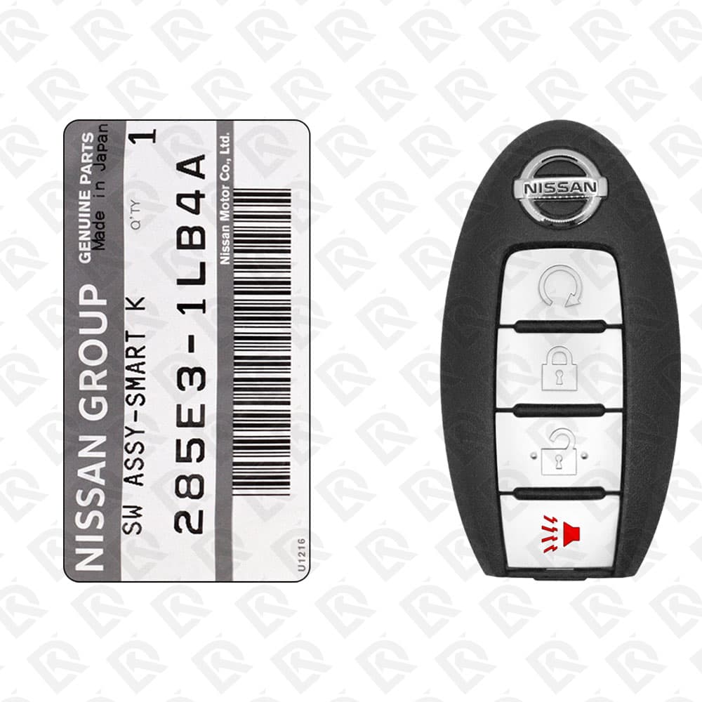 2013 - 2018 NISSAN PATROL SMART KEY - 4BUTTONS - 433MHZ - 285E3-1LB4A - ORIGINAL