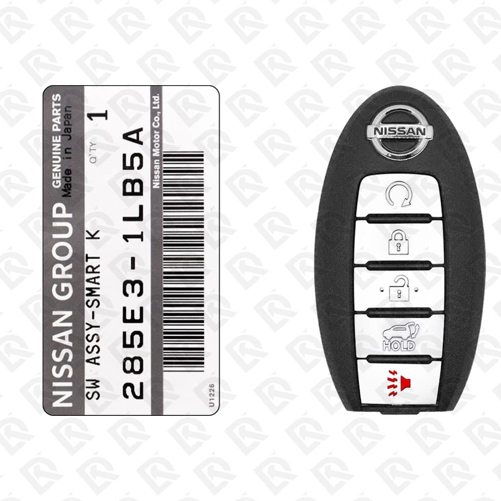2014 - 2018 NISSAN ARMADA PATROL SMART KEY - 5BUTTON - 433MHZ - 285E3-1LB5A ORIGINAL