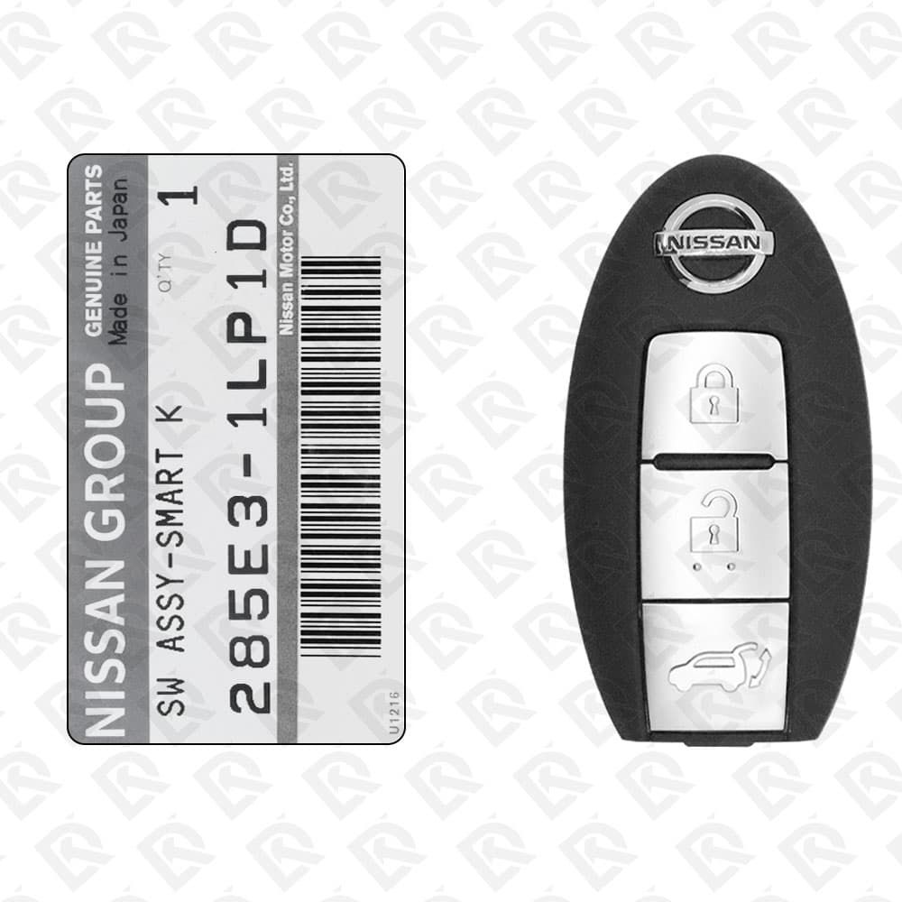 2010 - 2013 NISSAN PATROL SMART KEY - 3BUTTONS - 433MHZ - 285E3-1LP1D - ORIGINAL