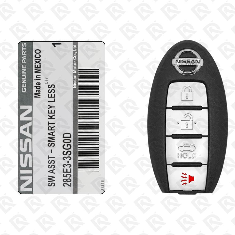 2013 - 2019 NISSAN SENTRA-VERSA SMART KEY - 4BUTTONS - 315MHZ - 285E3-3SG0D ORIGINAL