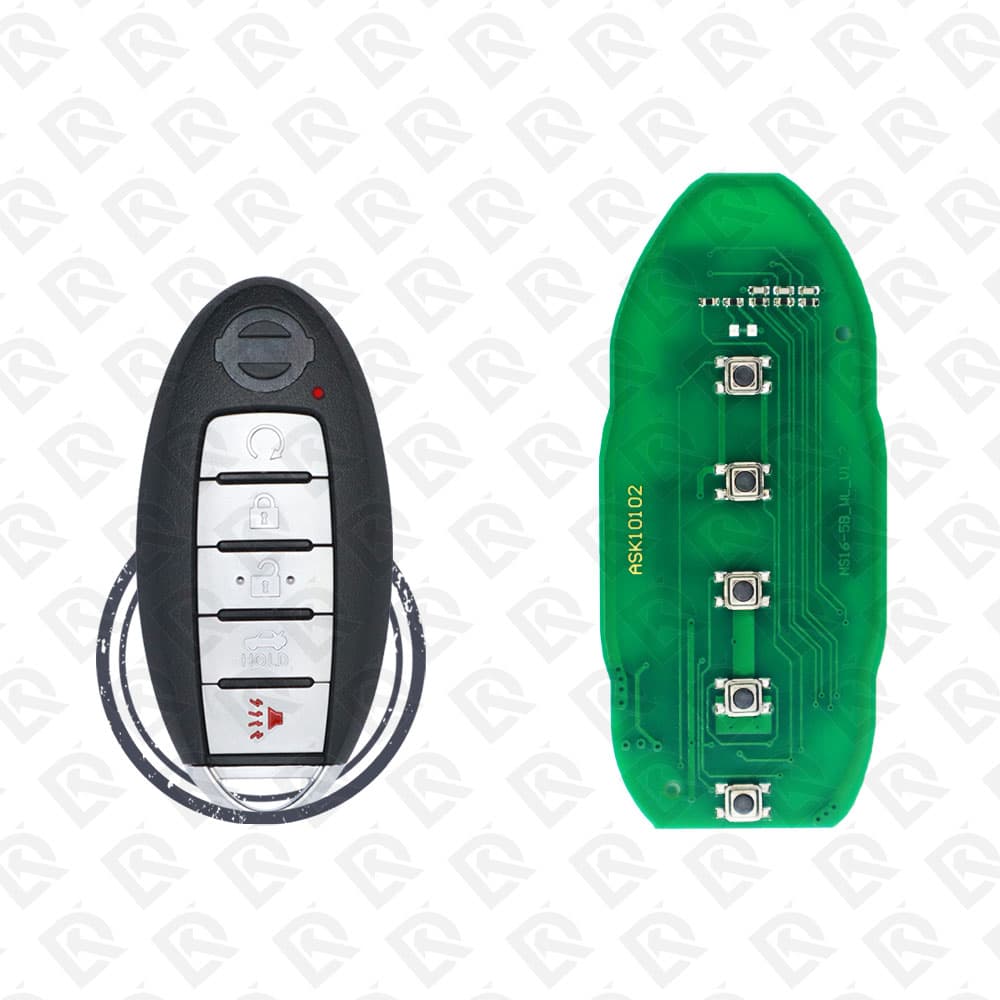 2016 - 2019 NISSAN MAXIMA ALTIMA SMART KEY PCB  - 5BUTTONS - 433MHZ - 285E3-4RA0B AFTERMARKET