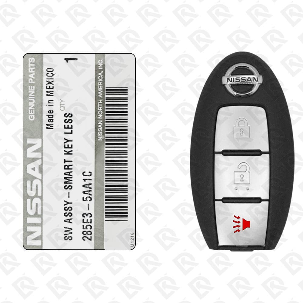 2015 - 2018 NISSAN MURANO PATHFINDER TITAN SMART KEY - 3BUTTONS - 433MHZ - 285E3-5AA1C ORIGINAL