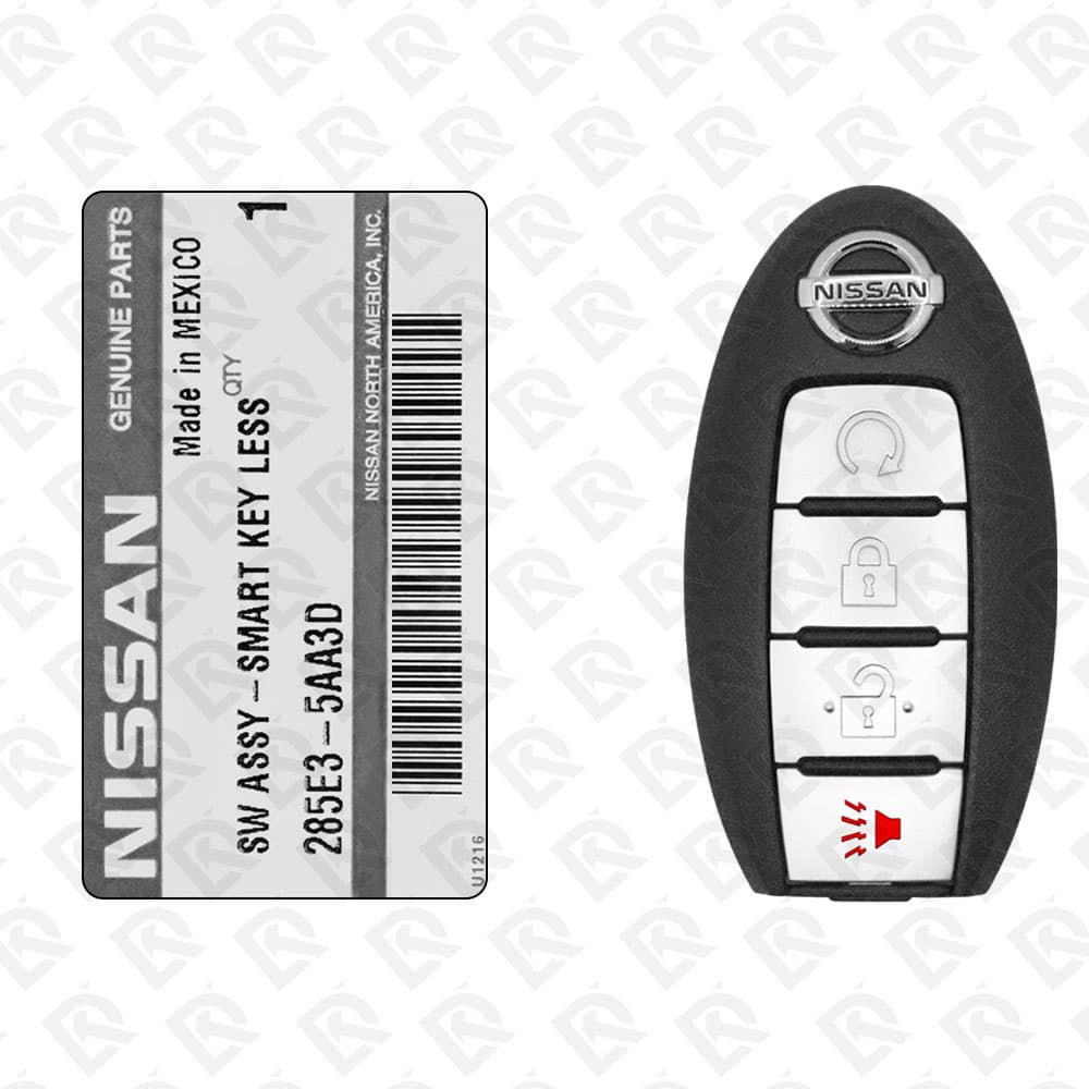 2015 - 2018 NISSAN MURANO SV  PATHFINDER TITAN SMART KEY - 4BUTTONS - 433MHZ - 285E3-5AA3D ORIGINAL