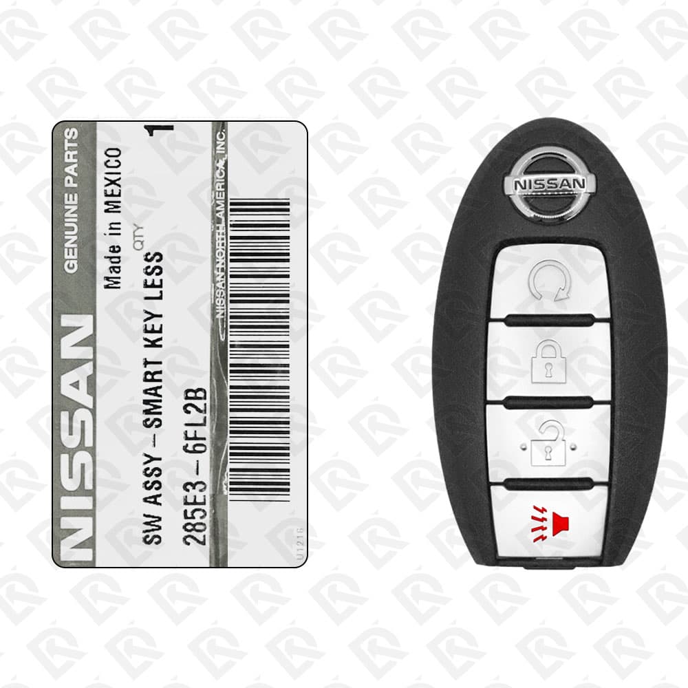 2016 - 2017 NISSAN ROGUE SMART KEY - 4BUTTONS - 433MHZ - 285E3-6FL2B ORGINAL