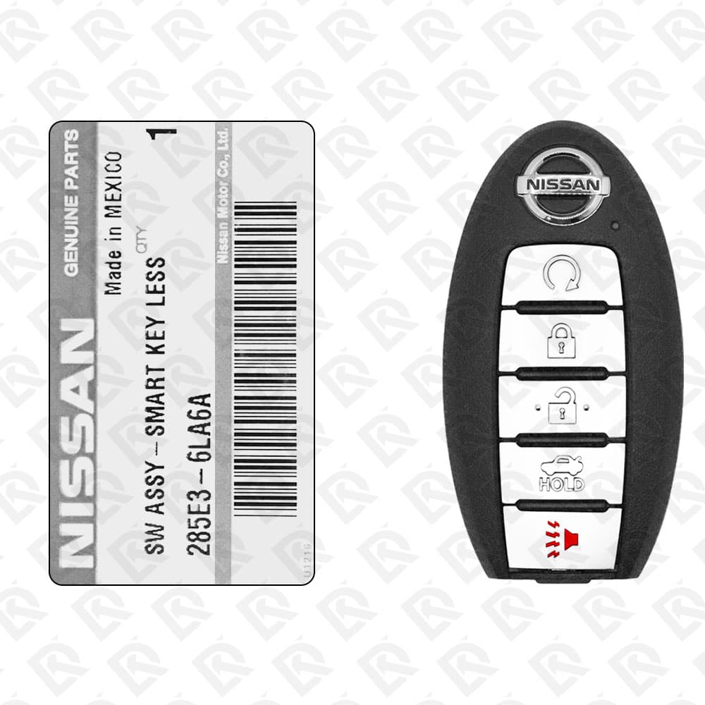 2019 - 2020 NISSAN SENTRA SMART KEY - 5BUTTONS - 434MHZ - 285E3-6LA6A ORIGINAL
