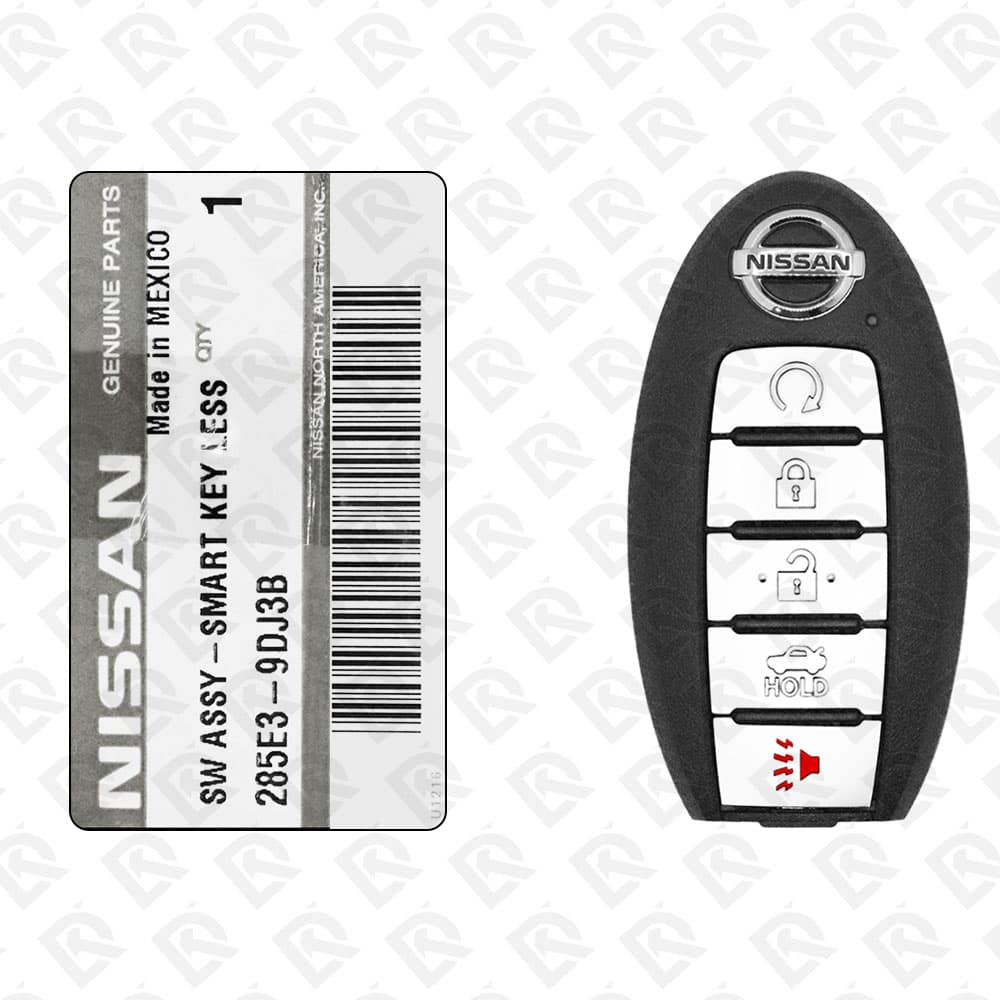 2019 - 2020 NISSAN MAXIMA SMART KEY - 5BUTTONS - 433MHZ - 285E3-9DJ3B ORIGINAL