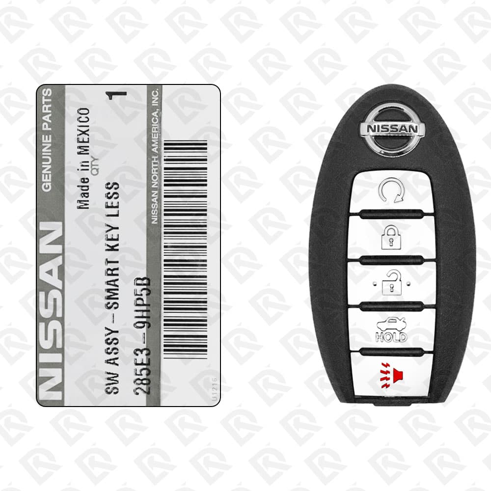 2013 - 2015 NISSAN ALTIMA SMART KEY - 5BUTTONS - 433MHZ - 285E3-9HP5B ORIGINAL