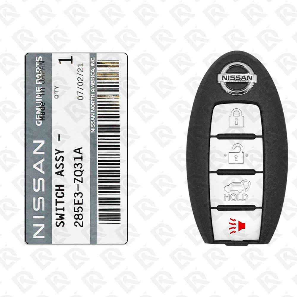 2008-2015 NISSAN ARMADA SMART KEY - 4BUTTON - 315MHZ - 285E3-ZQ31A - 285E3-ZQ30A ORIGINAL