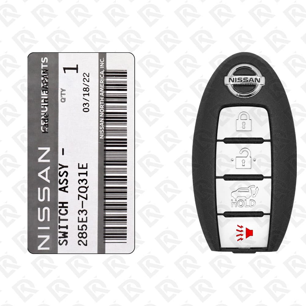2008 - 2015 NISSAN ARMADA SMART KEY - 4BUTTONS - 433MHZ - 285E3-ZQ31E - ORIGINAL