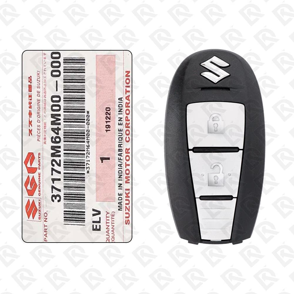 2016 - 2017 SUZUKI ERTIGA SMART KEY - 2BUTTONS - 433MHZ - 37172-M64M00 ORIGINAL