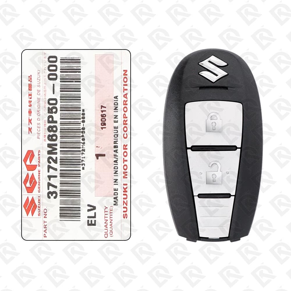 2019 - 2021 SUZUKI BALENO SMART KEY - 2BUTTONS - 433MHZ - 37172-M68P50 ORIGINAL