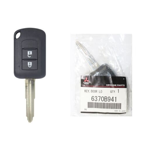 2017 - 2018 MITSUBISHI ASX REMOTE KEY 2BUTTONS 433MHZ 6370B941 - ORIGINAL