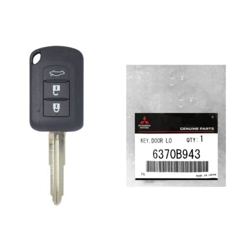 2019 - 2020 MITSUBISHI LANCER REMOTE KEY 3BUTTONS 433MHZ 6370B943 - ORIGINAL