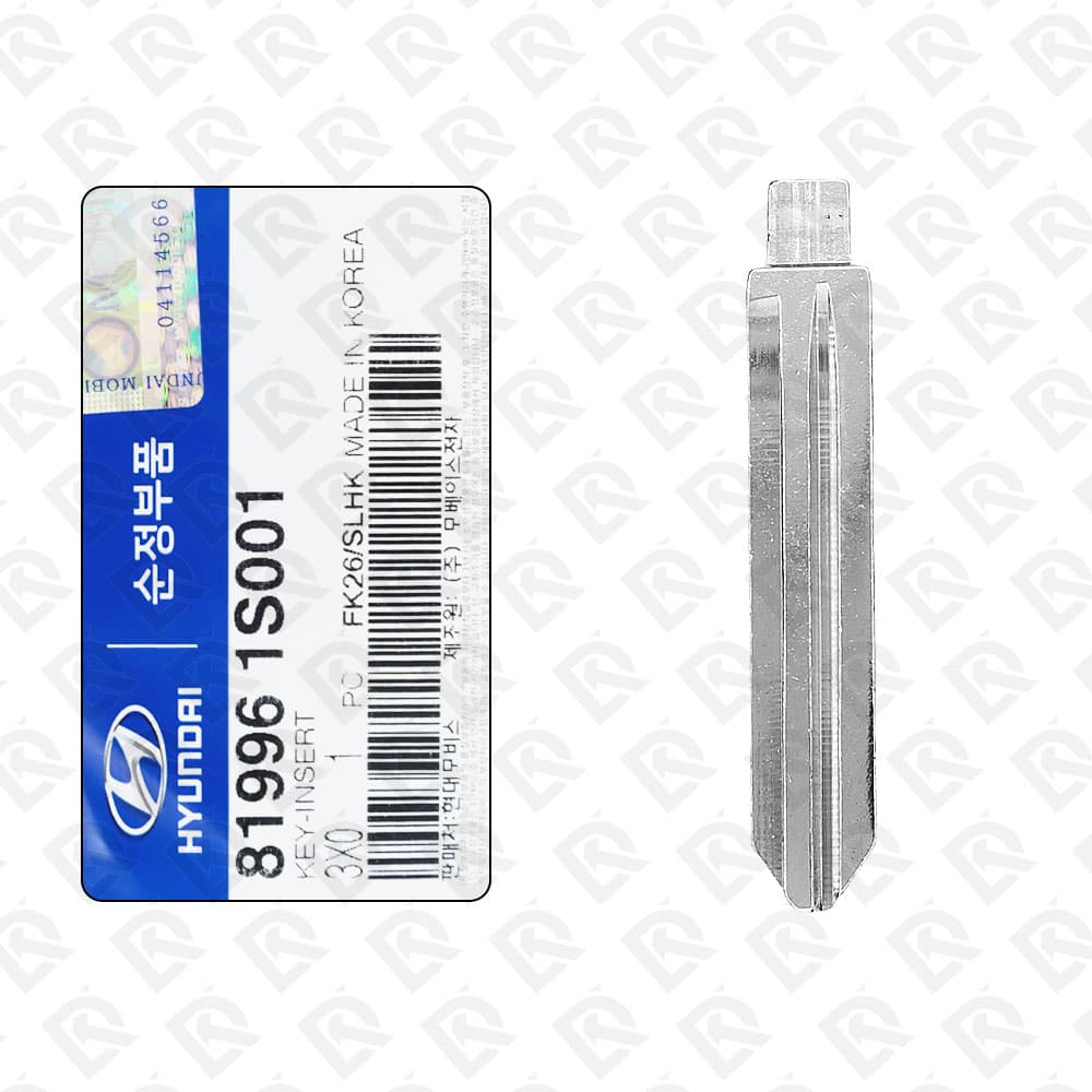 HYUNDAI ELANTRA 2014 GENUINE REMOTE KEY BLADE 81996-1S001
