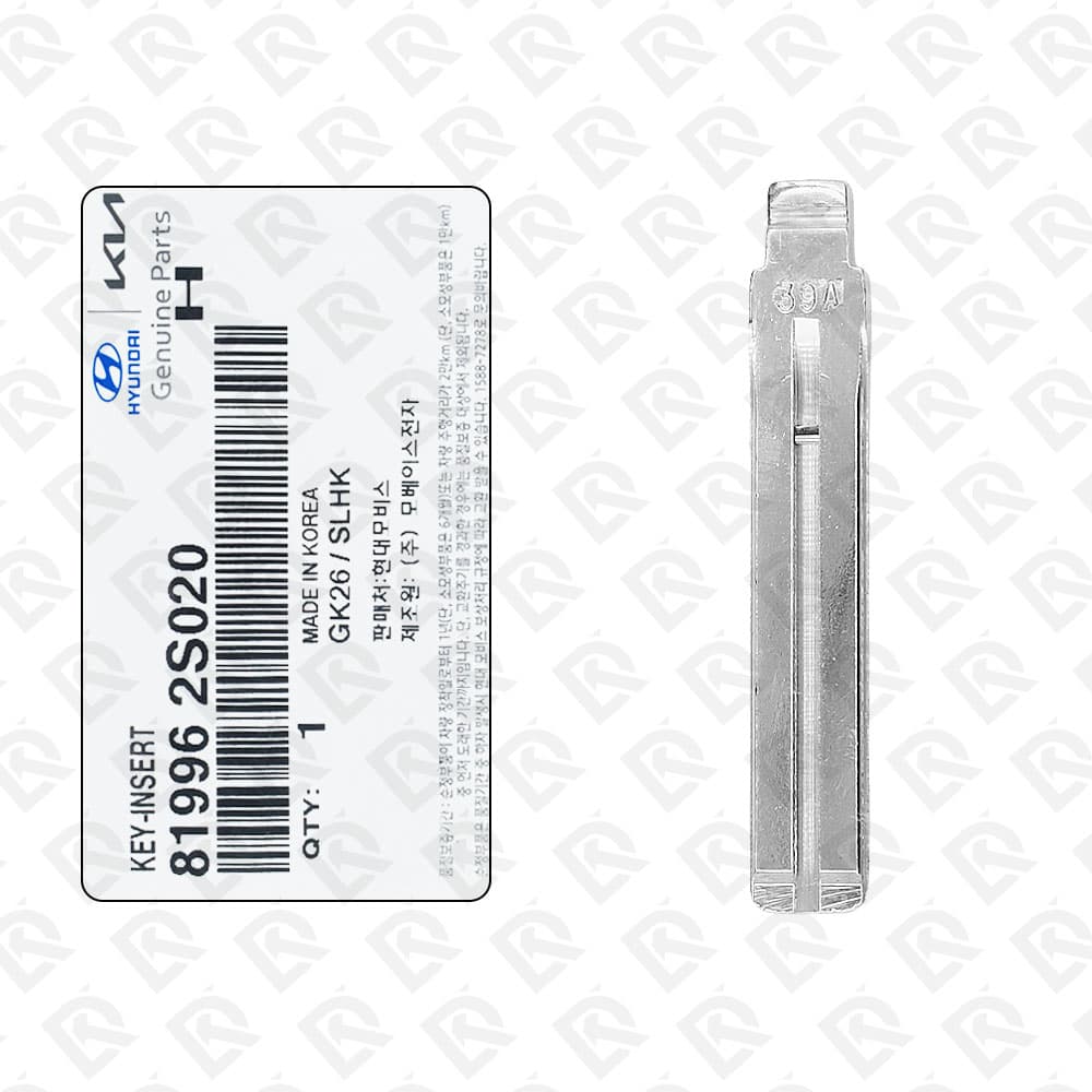 HYUNDAI SONATA 2014 GENUINE FLIP REMOTE KEY BLADE 81996-2S020