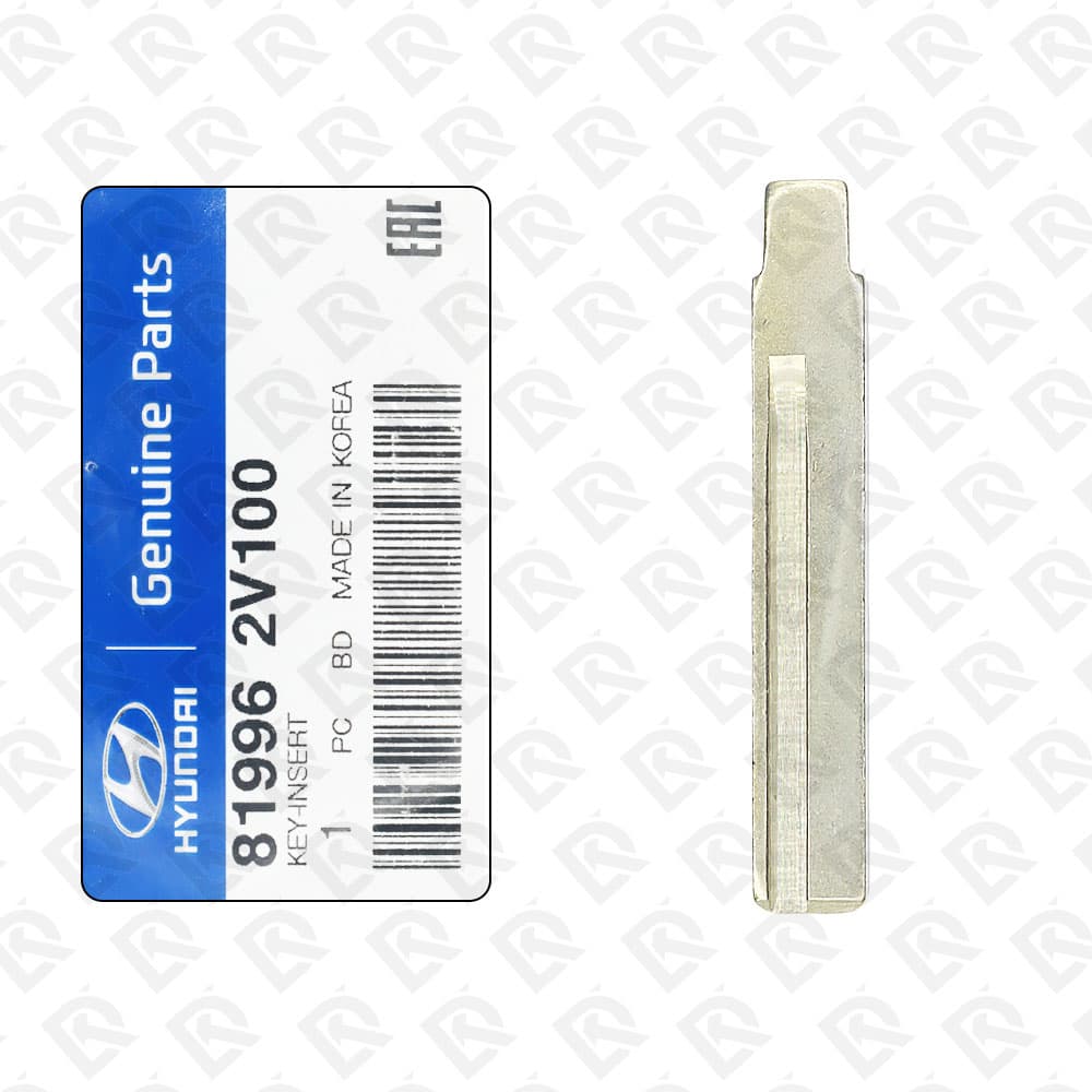 2011-2014 HYUNDAI VELOSTER REMOTE FLIP KEY BLADE - 81996-2V100