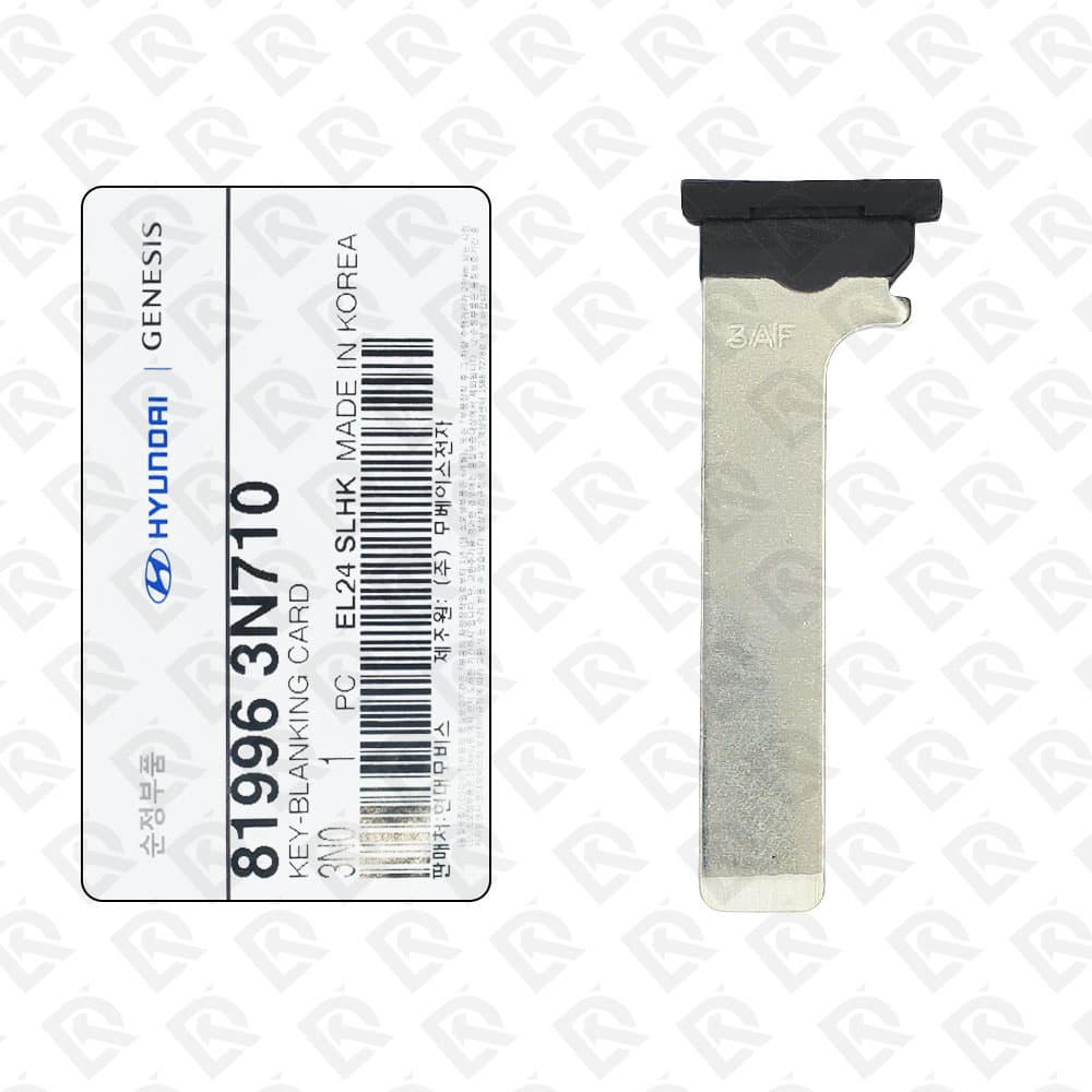HYUNDAI AZERA 2018 GENUINE EMERGENCY SMART CARD BLADE 81996-3N710