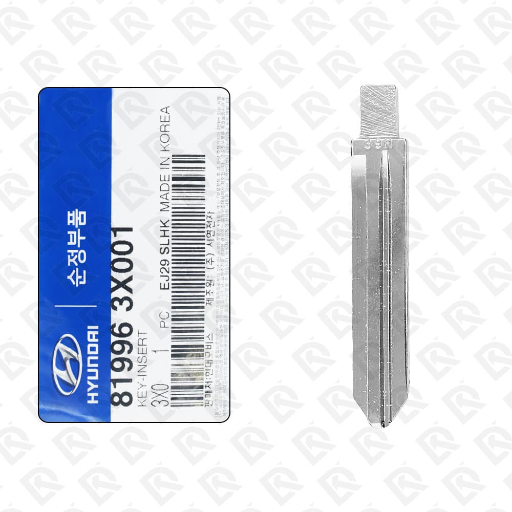 HYUNDAI ELANTRA 2012 GENUINE FLIP REMOTE KEY BLADE 81996-3X001