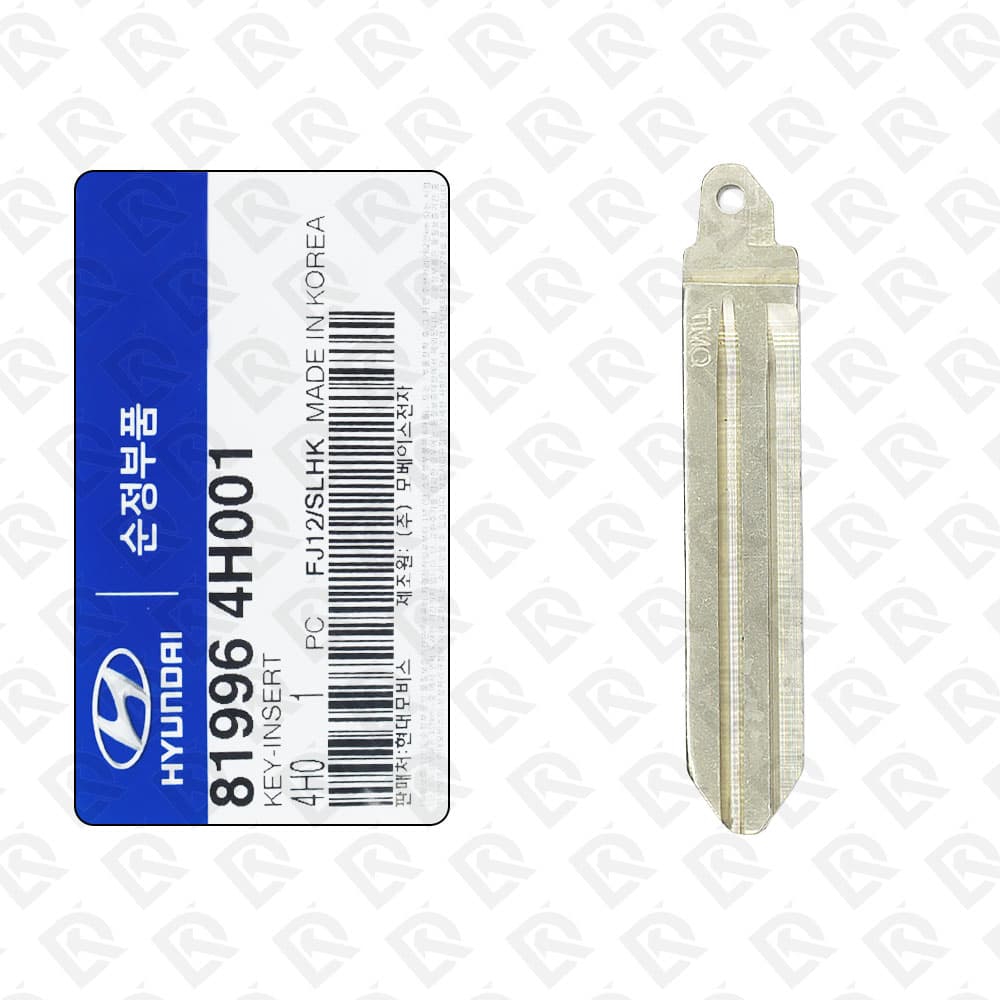 HYUNDAI H1 2016 GENUINE FLIP REMOTE KEY BLADE 81996-4H000 81996-4H001