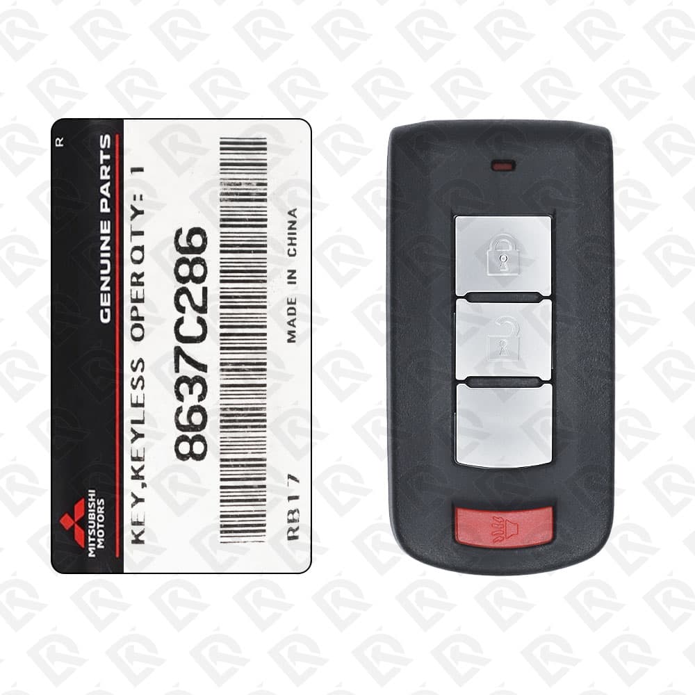 2013 - 2020 MITSUBISHI MIRAGE SMART KEY 3BUTTONS 315MHz 8637C286 - ORIGINAL