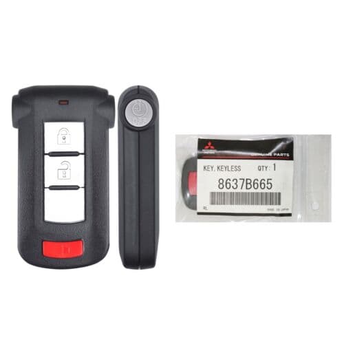2018 - 2020 MITSUBISHI OUTLANDER SMART KEY 4BUTTONS 315 MHz 8637B665 - ORIGINAL
