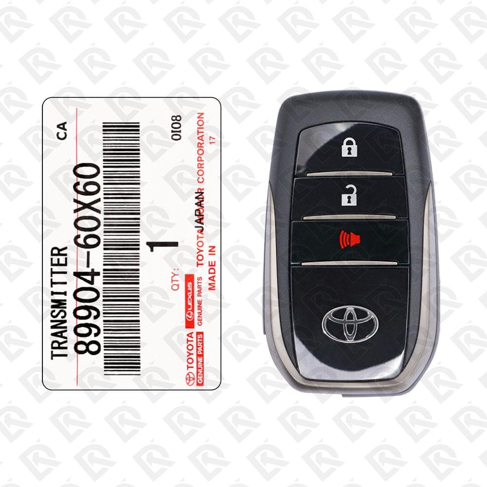 2020 - 2021 TOYOTA LAND CRUISER SMART KEY 3BUTTONS 433MHZ 89904-60X60 - ORIGINAL