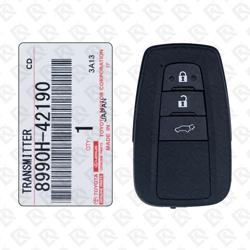 2019 - 2020 TOYOTA RAV4 SMART KEY 3BUTTONS 433MHZ 8990H-42190 - ORIGINAL