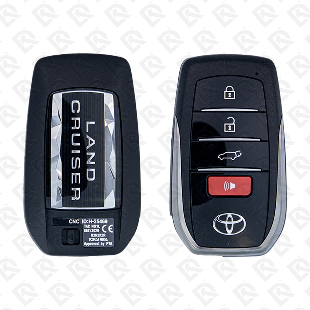 2022 - 2023 TOYOTA LAND CRUISER SMART KEY 4BUTTONS 434MHZ 8990H-60460 - ORIGINAL