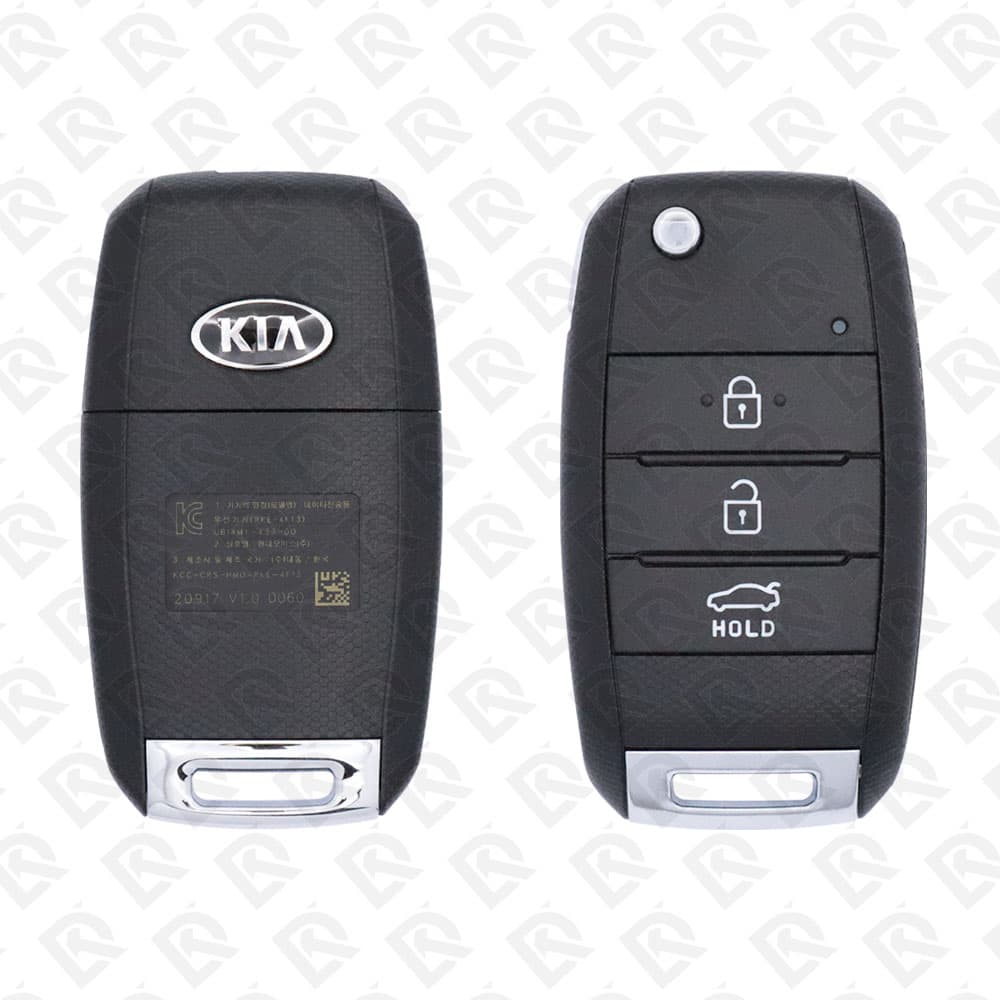 2013 - 2015 KIA RIO FLIP REMOTE KEY - 3BUTTONS - 433MHZ - 95430-1W003 ORGINAL
