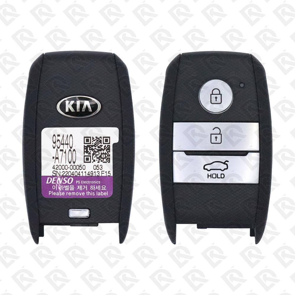 2014 - 2016 KIA CERATO REMOTE HEAD FLIP KEY - 3BUTTONS - 433MHZ - 95430-A7100 ORIGINAL