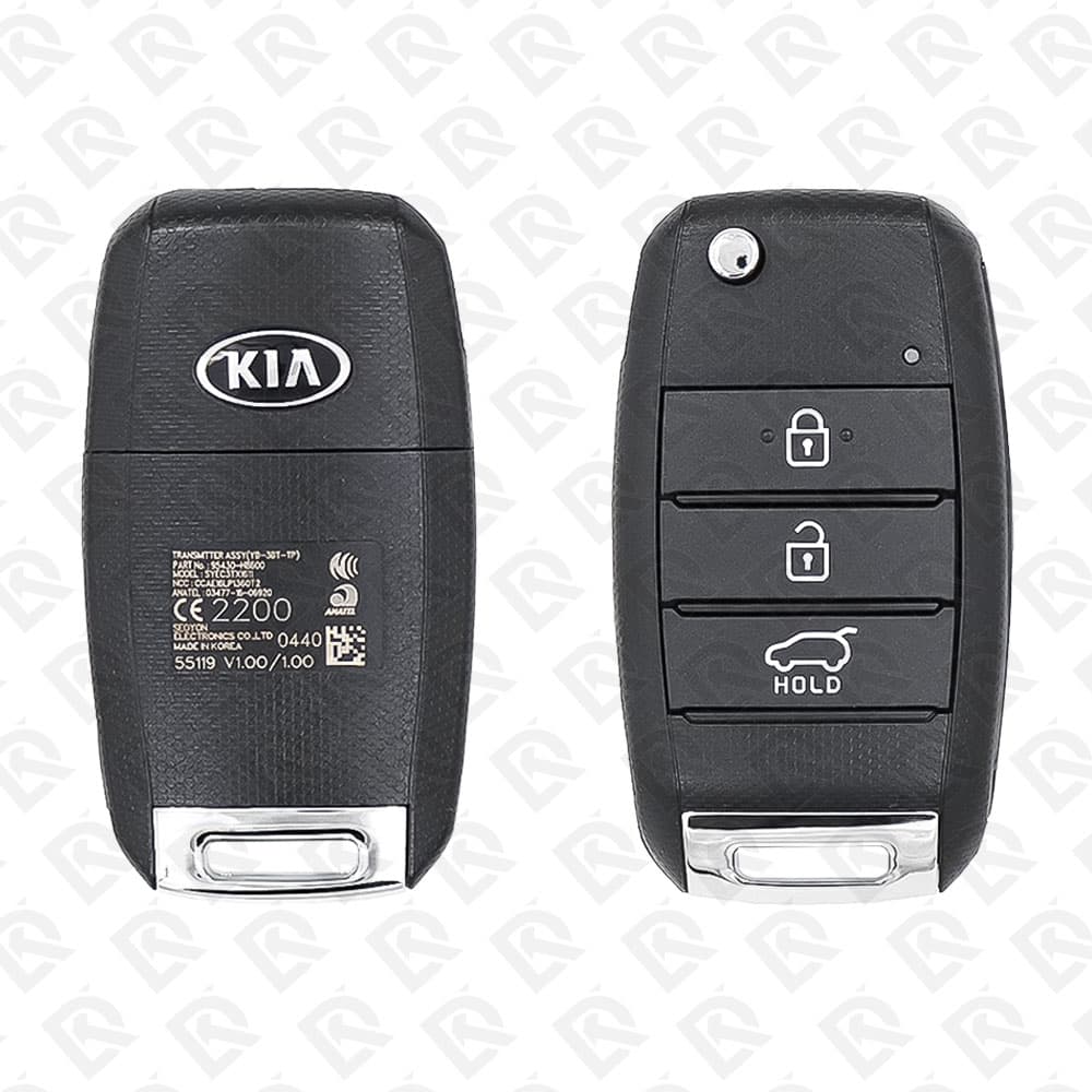 2020 - 2021 KIA RIO REMOTE HEAD FLIP KEY 3B  433MHZ -95430-H8600