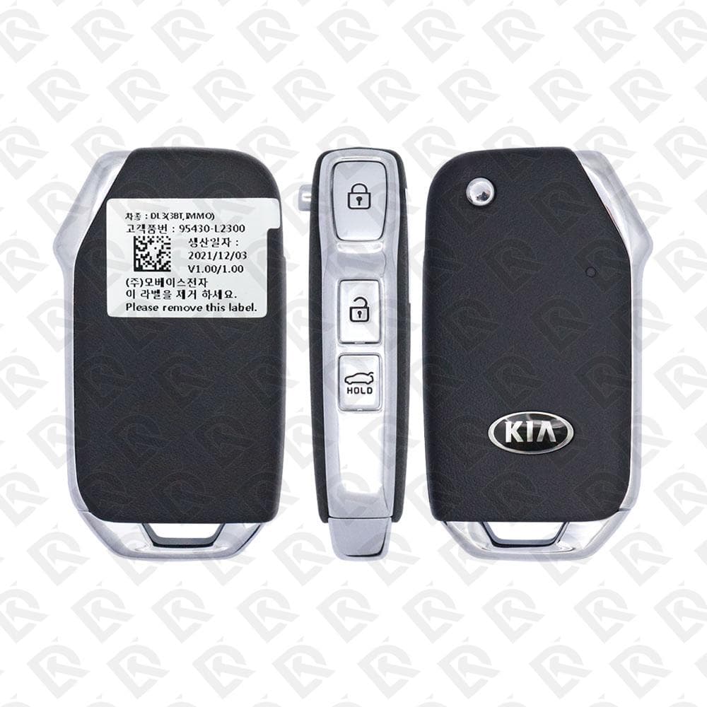 2021 - 2022 KIA OPTIMA REMOTE HEAD FLIP KEY - 3BUTTONS - 433MHZ - 95430-L2300 ORIGINAL