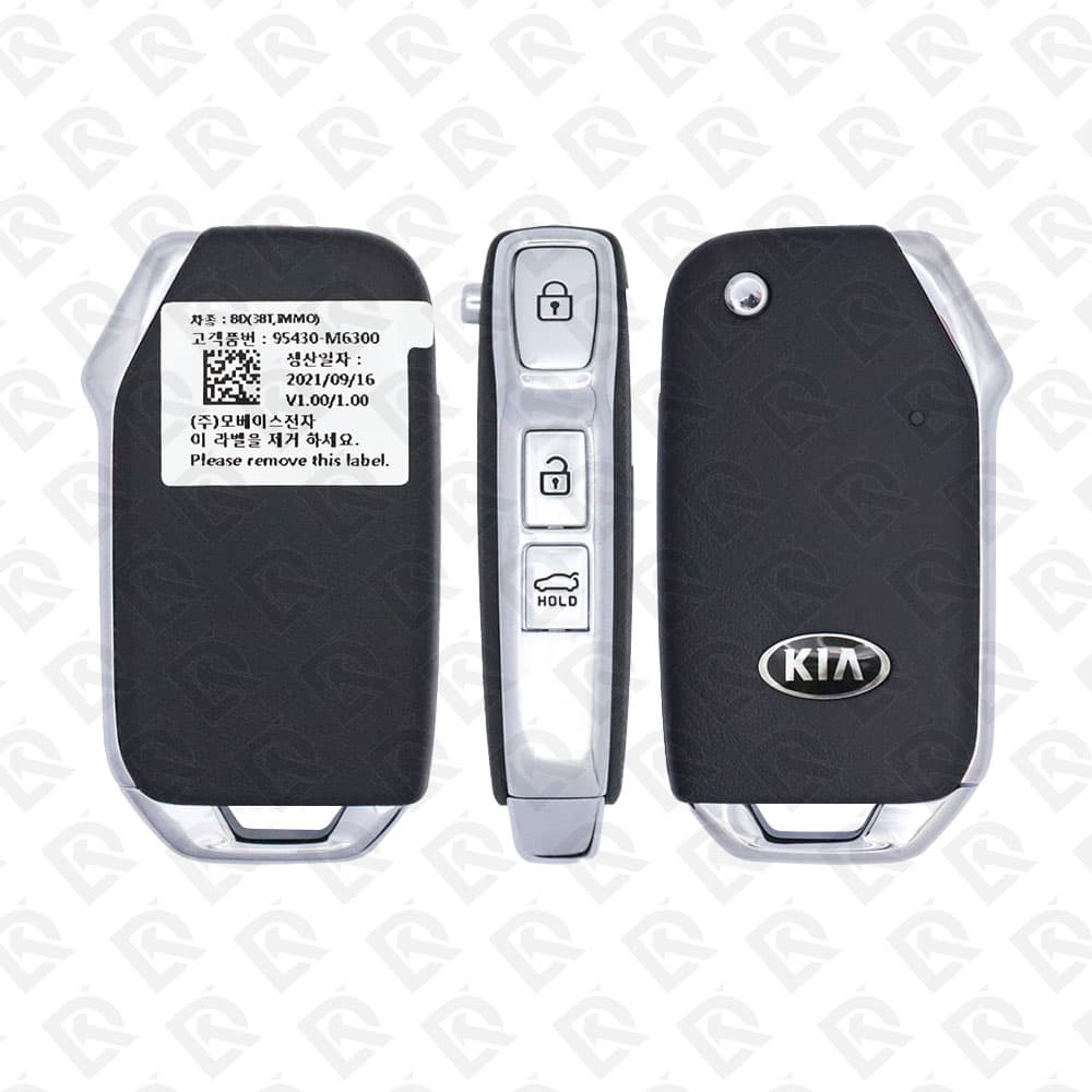 2018 - 2020 KIA CERATO REMOTE HEAD FLIP KEY - 3BUTTONS - 434MHZ - 95430-M6300 ORIGINAL