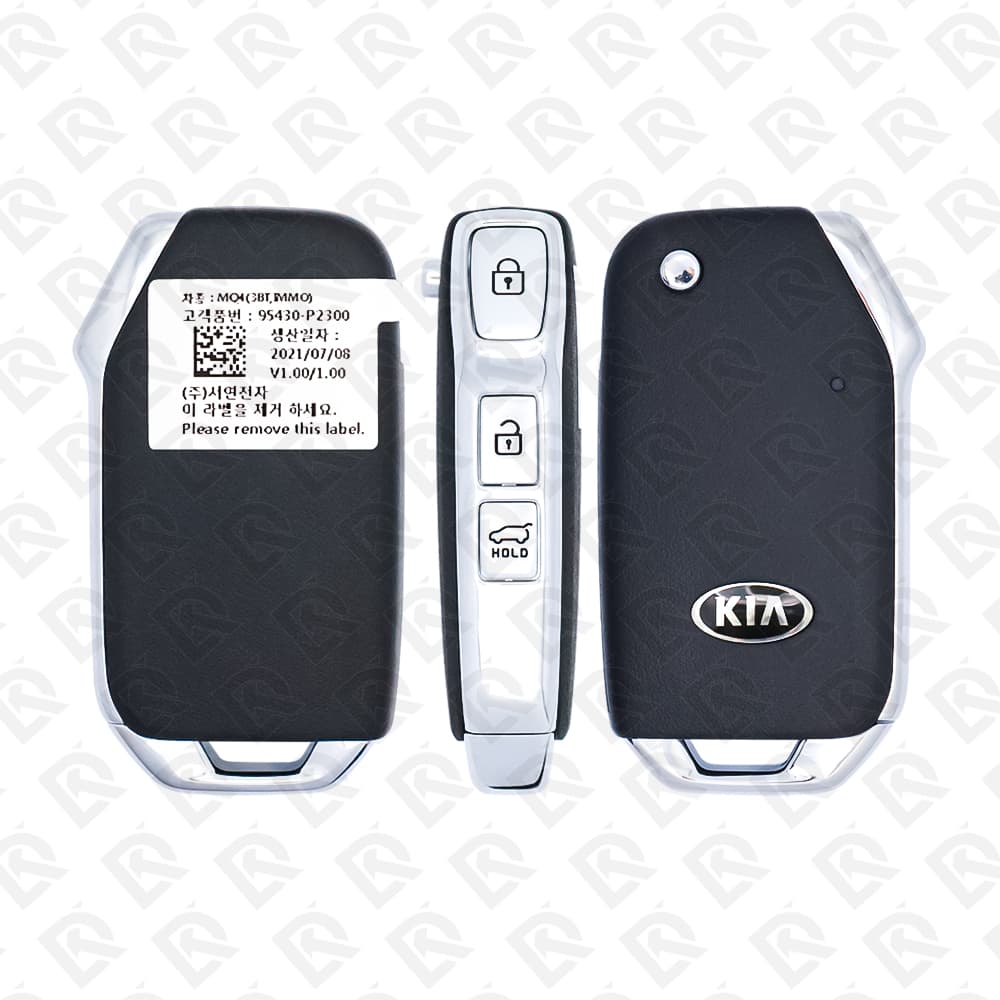 2021 - 2022 KIA SORENTO REMOTE HEAD FLIP KEY - 3BUTTONS - 433MHZ - 95430-P2300 ORIGINAL