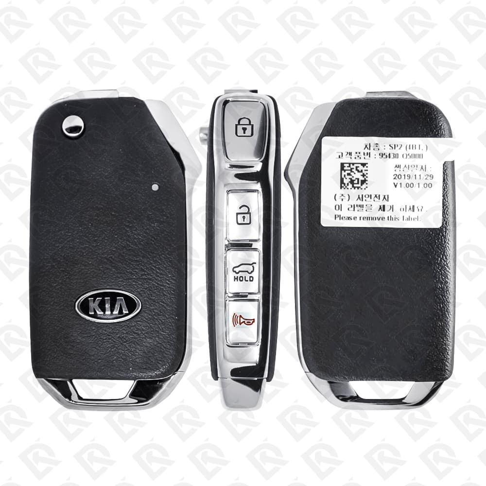2020 - 2021 KIA SELTOS REMOTE HEAD FLIP KEY 4BUTTONS - 433MHZ - 95430-Q5000 ORIGINAL