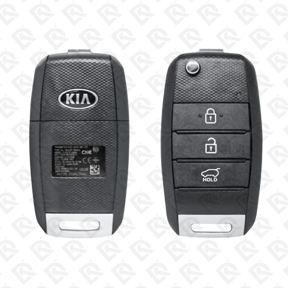 2019 - 2020 KIA SELTOS REMOTE HEAD FLIP KEY - 3BUTTONS - 434MHZ - 95430-Q6000 ORIGINAL