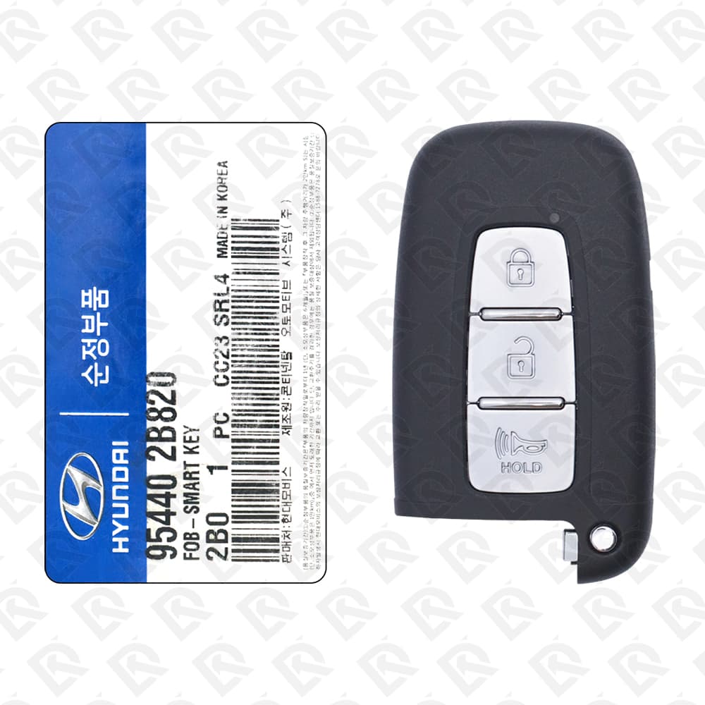 2011 - 2012 HYUNDAI SANTA FE SMART KEY - 3BUTTONS - 433MHZ - 95440-2B820 ORIGINAL