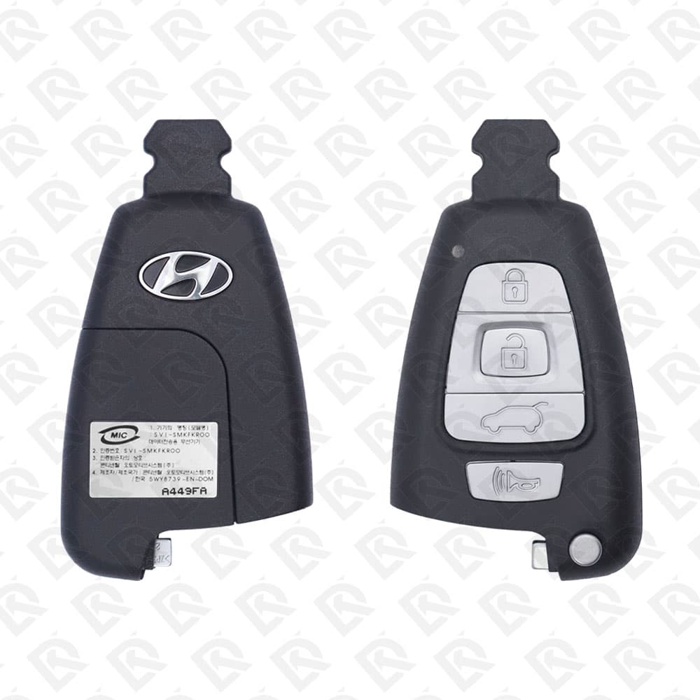2007 - 2008 HYUNDAI VERACRUZ SMART KEY - 4BUTTONS - 447MHZ - 95440-3J400 ORIGINAL
