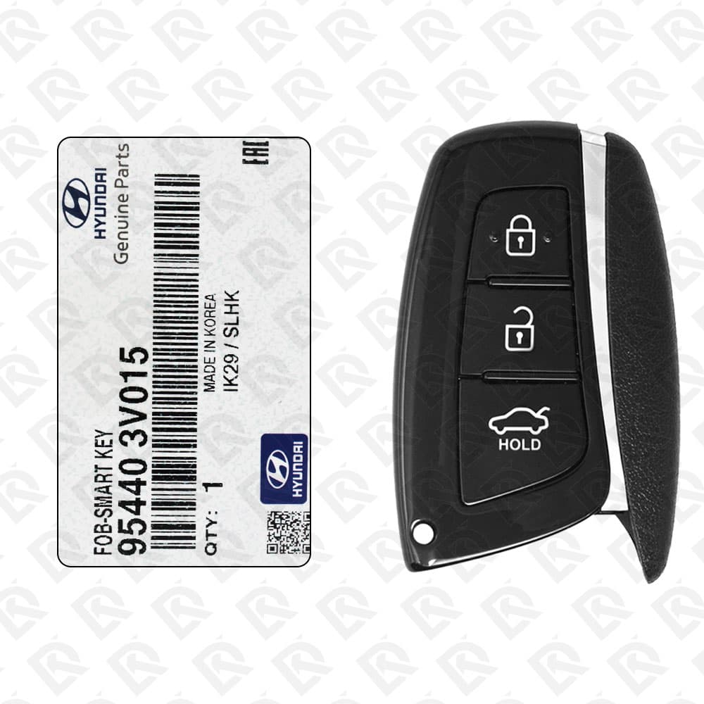 2012 - 2015 HYUNDAI AZERA SMART KEY - 3BUTTONS - 433MHZ - 95440-3V015 ORGINAL