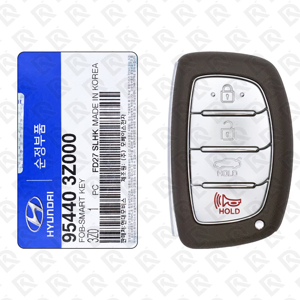 2012 - 2014 HYUNDAI I40 SMART KEY - 4BUTTONS - 434MHZ - 95440-3Z000 ORIGINAL