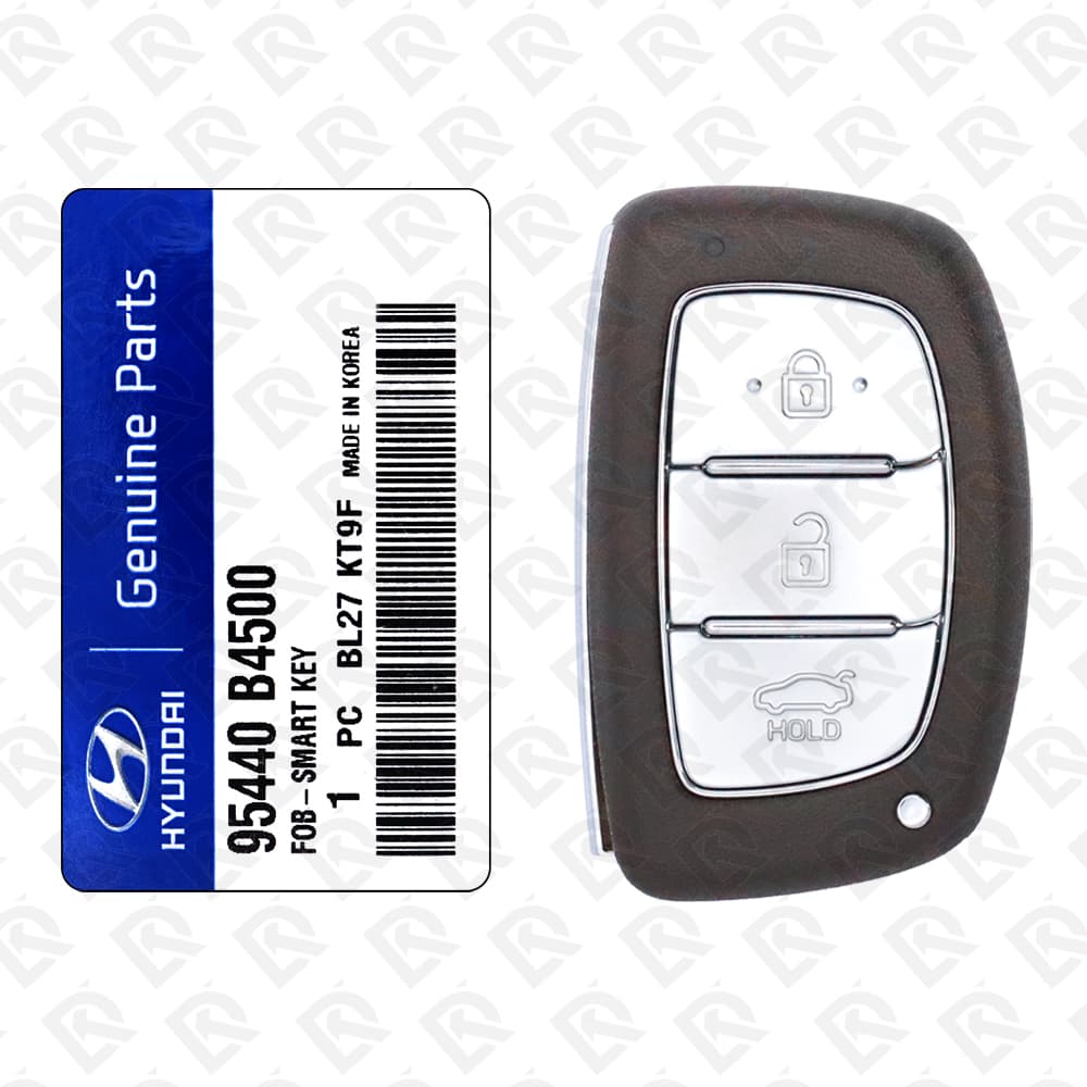2013 - 2015 HYUNDAI I10 SMART KEY - 3BUTTONS - 433MHZ - 95440-B4500 ORIGINAL