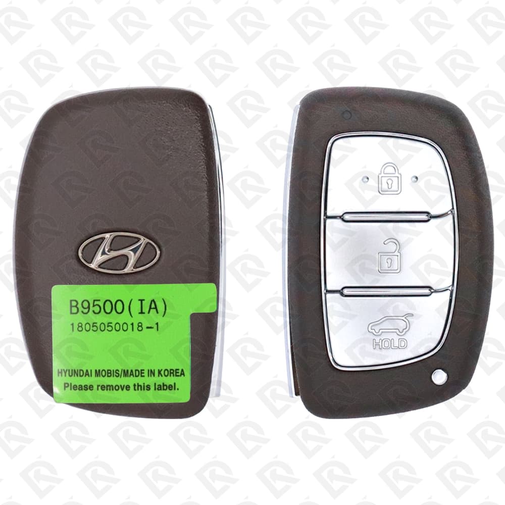 2013 - 2017 HYUNDAI I10 SMART KEY - 3BUTTONS - 433MHZ - 95440-B9500 ORIGINAL