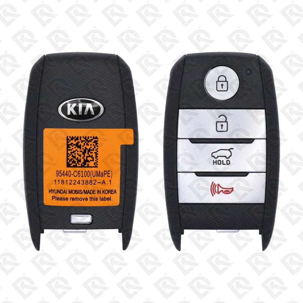 2019 - 2020 KIA SORENTO SMART KEY - 4BUTTONS - 433 MHZ - 95440-C6100 ORIGINAL