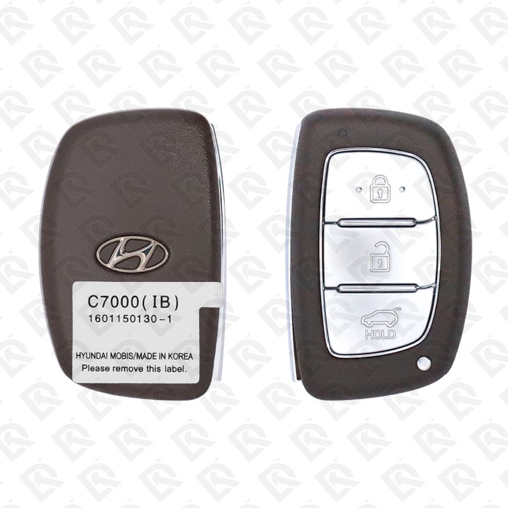 2015 - 2019 HYUNDAI I20 SMART KEY - 3BUTTONS - 433MHZ - 95440 - C7000 ORIGINAL