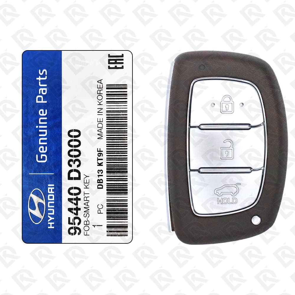 2016 - 2017 HYUNDAI TUCSON SMART KEY - 3BUTTONS -433MZ - 95440-D3000 ORIGINAL